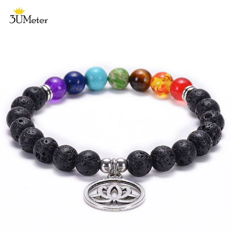 Men and Women Tiger Eye Beads and Natural Stone Bracelet