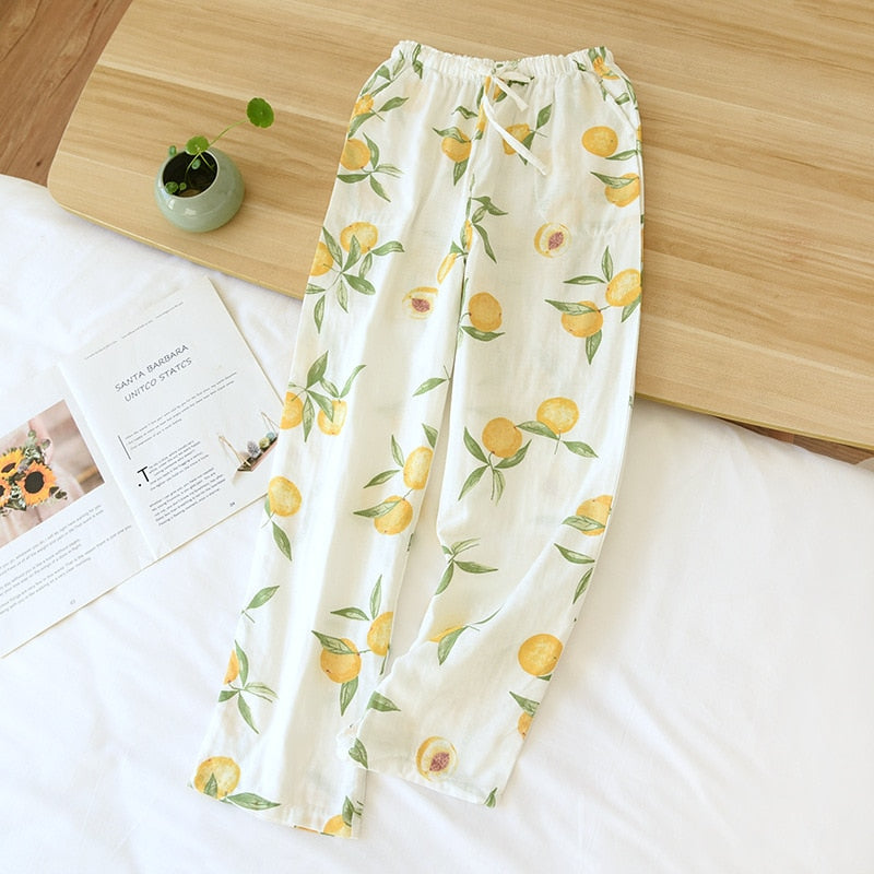 Pajamas - 100% cottons -  ladies  multicolor spring and summer Pajamas(PJs)