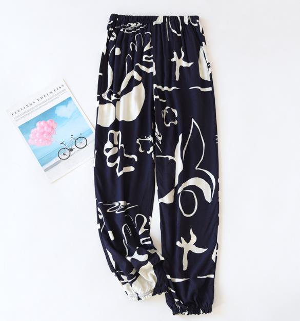 Japanese style cotton pajamas spring and summer in multiple colors and designs