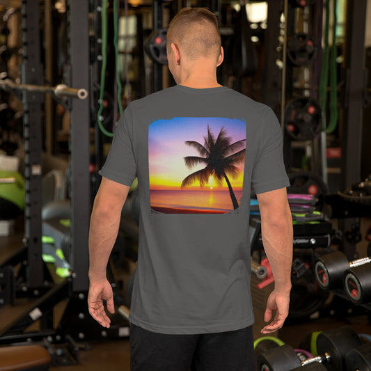 Palm Tree Oasis Beach Wear T-shirt